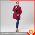 Latest Custom Made Woman Clothing Manufacturers Wool Overcoat